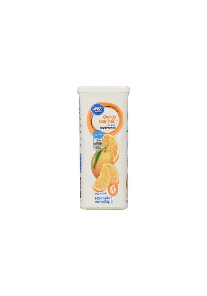 Great Value Orange Early Rise Drink Mix (Pack of 2) - Image 4