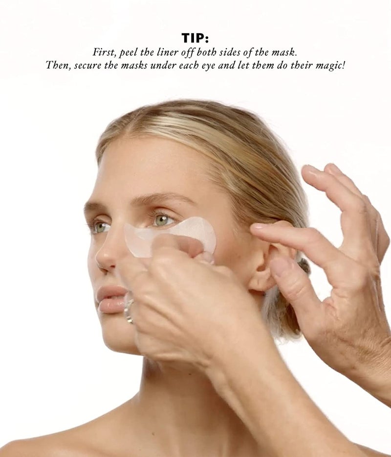 Jillian Dempsey Eye Masks: 100% Natural Under Eye Mask to Hydrate, Sooth, Plump, and Minimize Fine Lines and Wrinkles I Pack of 10 - Image 5