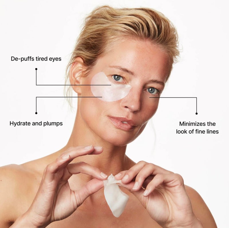 Jillian Dempsey Eye Masks: 100% Natural Under Eye Mask to Hydrate, Sooth, Plump, and Minimize Fine Lines and Wrinkles I Pack of 10 - Image 4