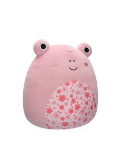 Squishmallows 12 inch Medium Plush Kline Pink Frog with Sakura Flower Belly Officially Licensed Kellytoy Plush Toy Colorful Soft Gift for Kids Girls & Boys Washable Squishy Stuff Toy Multicolor All Age  - Image 2
