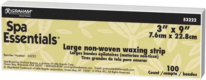 Graham Spa Essentials Waxing Strips