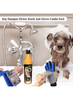 Dog Shampoo (Zwei) Anti-Dandruff, Itch Relief, Moisturizing And Nourishing Hair, Shiny Body Wash All Types Of Dog & Puppy And Comes With Grooming Hand Glove Dog Slicker Brush Offer - pzsku/ZD06A95654823097A75C2Z/45/_/1728309746/3aea9e36-63d1-42a7-a8f8-1378740ccf2e