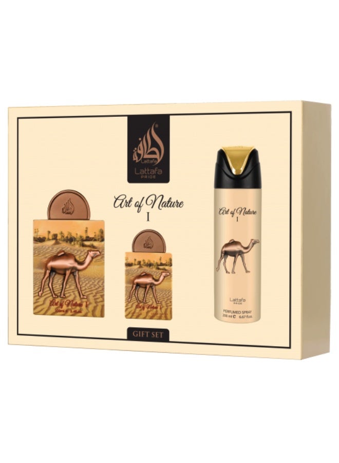 Lattafa Art of Nature Gift Set 1-3 Pieces - Image 1