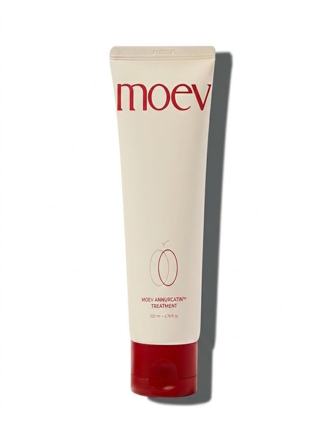 MOEV ANNURCATIN Hair Treatment Mask | Korean Apple Hair Care for Deep damage repair | Sulfate-Free | Thickening & Moisturizing conditioner for damaged, thin, dry hair (6.76 fl.oz, apple & vanilla) - Image 1