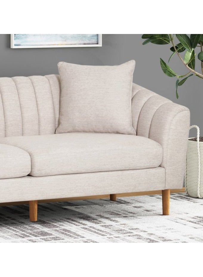 A to Z Furniture Natasha Contemporary Sofa Loveseat in Beige Color Contemporary Sofa Loveseat  - Image 4