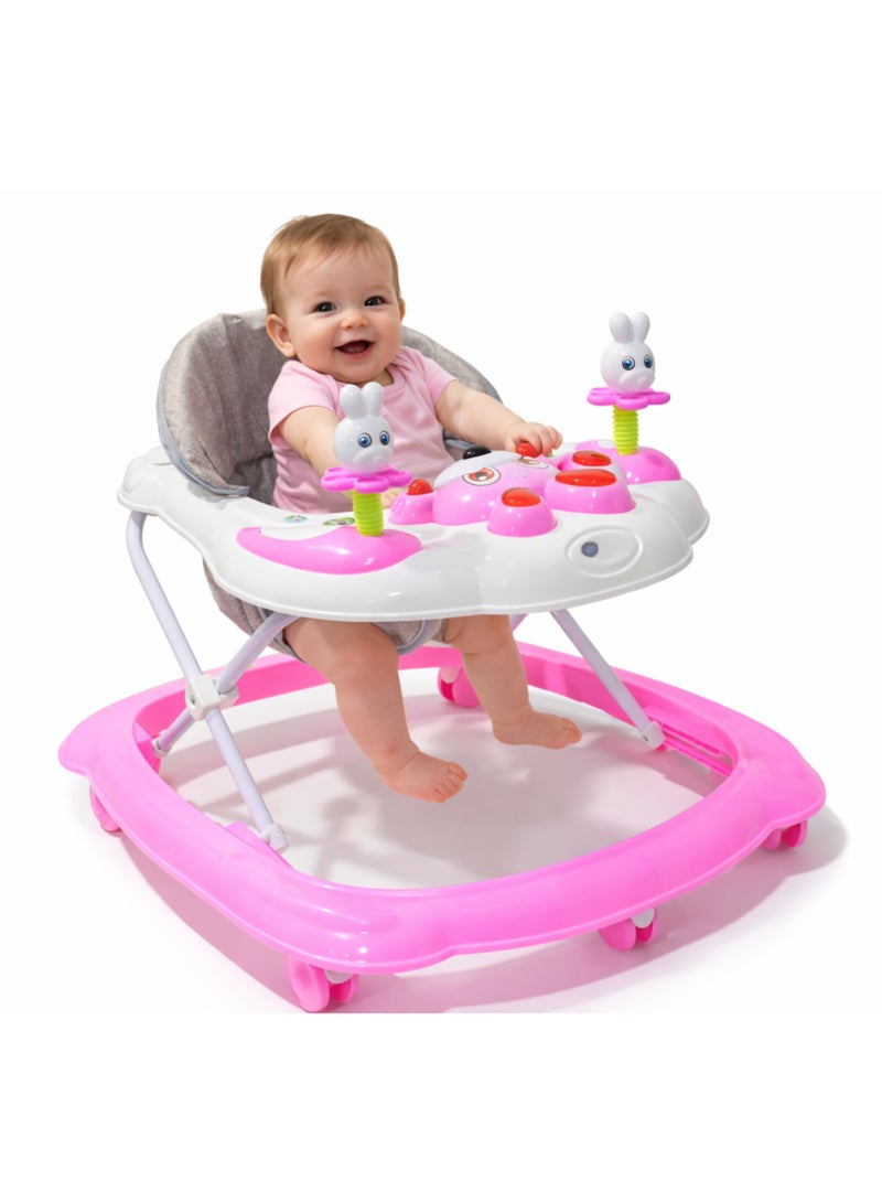 A Simple Compact Foldable Baby Walker with Music and Games - Image 1