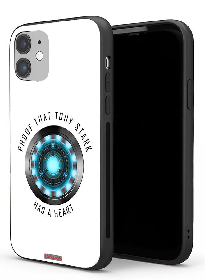 Tolwak Apple iPhone 11 Protective Case Proof That Tony Stark Has A Heart - Image 1