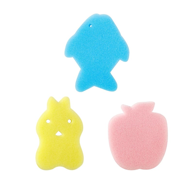 PandaEar Baby Bath Sponge Infant Soft Bath Sponge Mat, Baby Bath Mat Newborn Odor Free Bath Cushion, Blue (Pink) - Image 5