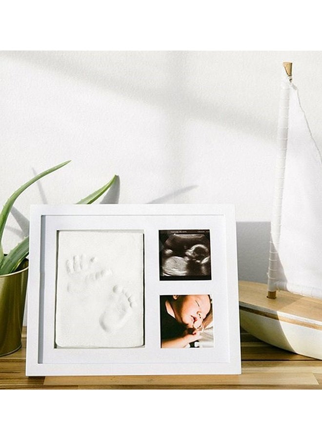 Keepsake Baby Hand And Foot Print Casting Mold With Photo Frame Memory Kit - White - Image 5