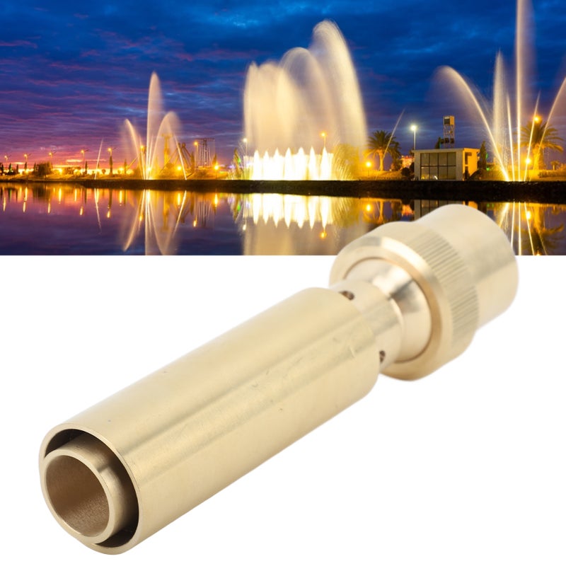Fountain Nozzle Brass Column Fountain Nozzle Heads Fountain Equipment for Garden Pond G1 in - Image 3