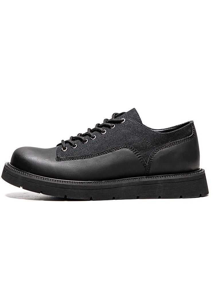 Warrior - Versatile Retro Casual Leather Shoes - Image 1