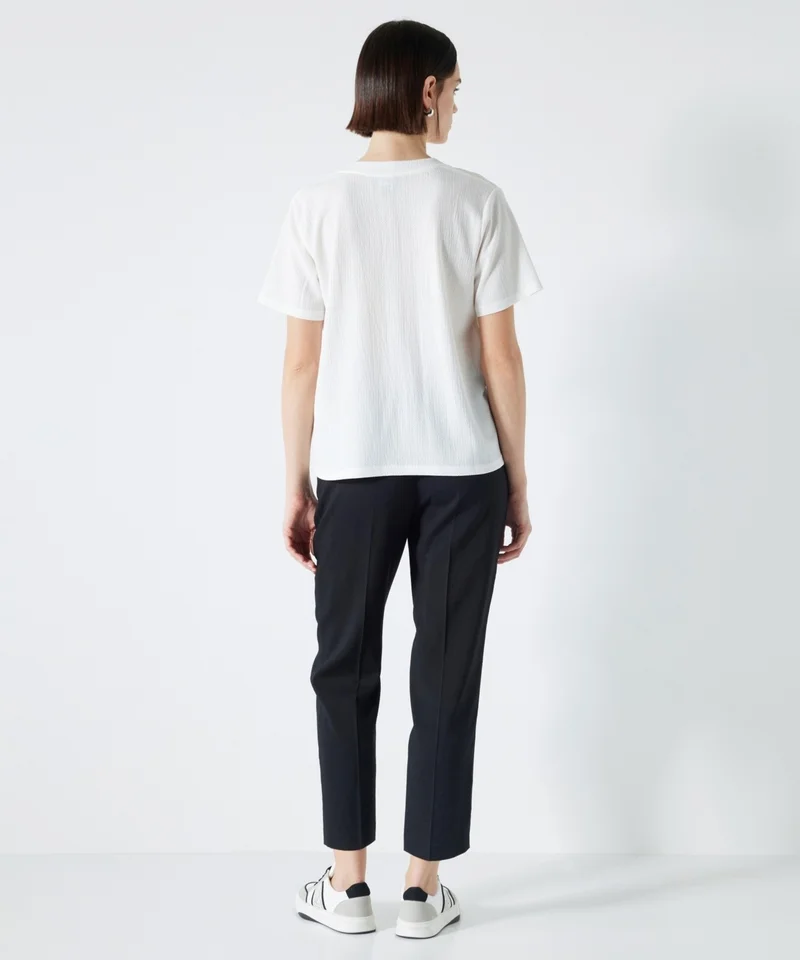 Miss İpekyol Basic V-Neck T-Shirt