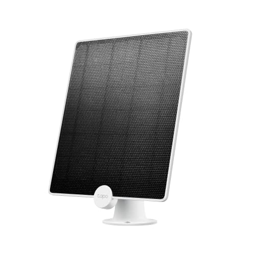 Tapo A200 4.5W Non-Stop Solar Panel for Rechargeable Battery Security Camera, Outdoor IP65 Waterproof Solar Power Supply for Wireless Surveillance Camera, 360° Adjustable Mounting Bracket - Image 1
