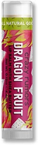 Crazy Rumors Dragon Fruit Soothing Lip Balm Stick for Dry Lips 100 Natural Limited Edition Summer 2020 015 Oz