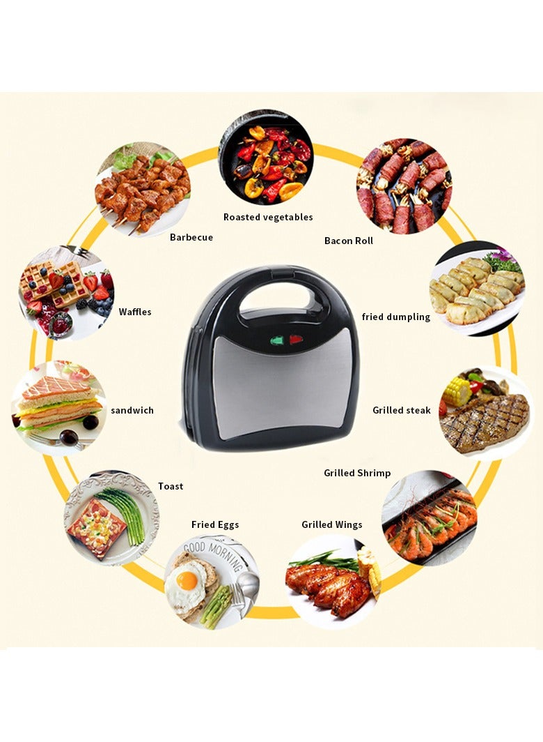 EXCLIFE Three-in-one household sandwich maker multi-function waffle maker  - Image 3