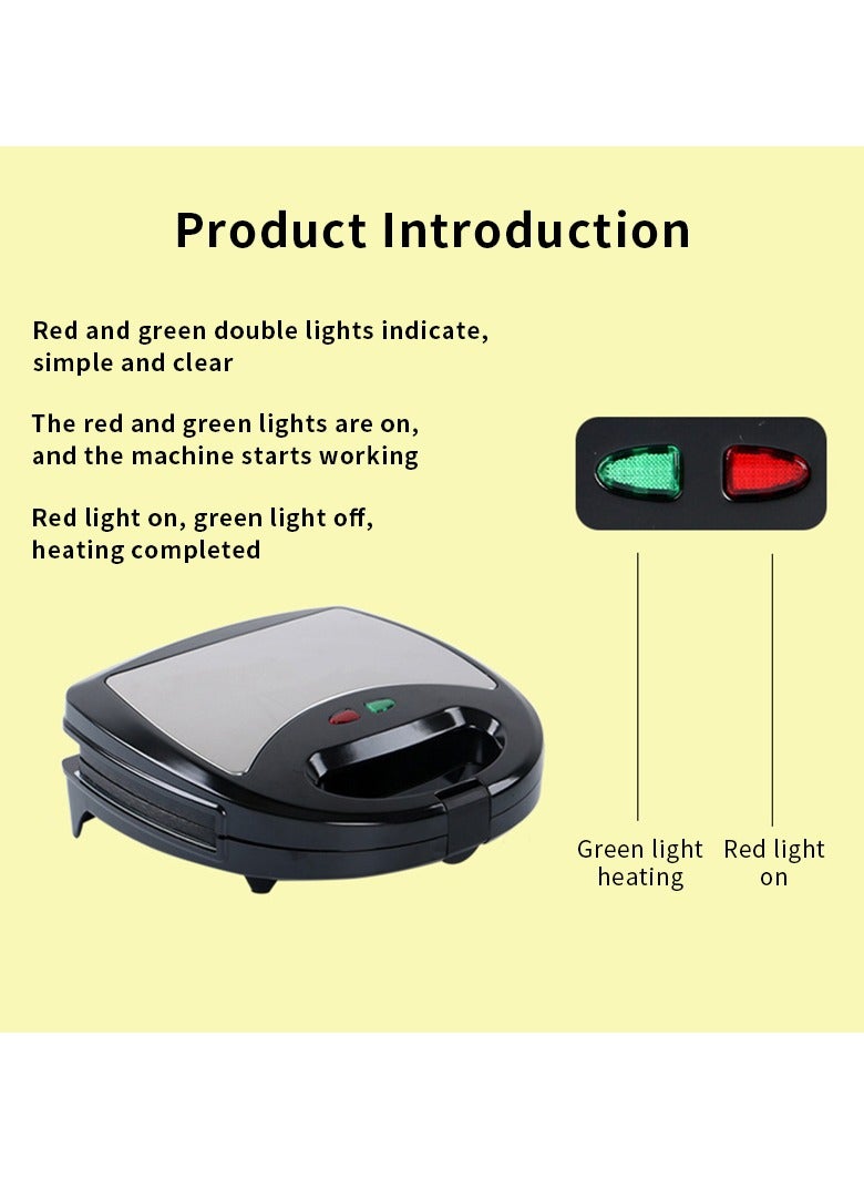 EXCLIFE Three-in-one household sandwich maker multi-function waffle maker  - Image 4