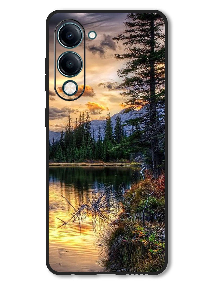 Theodor Case Compatible with Vivo Y29s Protection Shockproof Bumper Cover Nature - Image 1