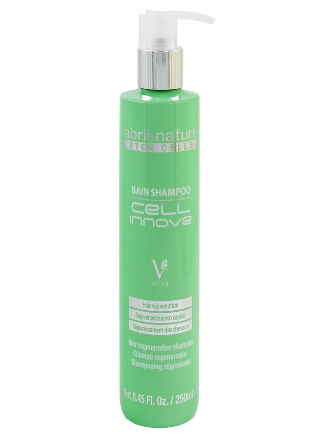 abril et nature - Cell Innove - Professional Hair Shampoo - Youthful, Healthy, and Shiny Appearance - Hair Treatment with Plant Stem Cells - Regenerates and Rejuvenates the Hair Fiber - 250 ml - Image 1