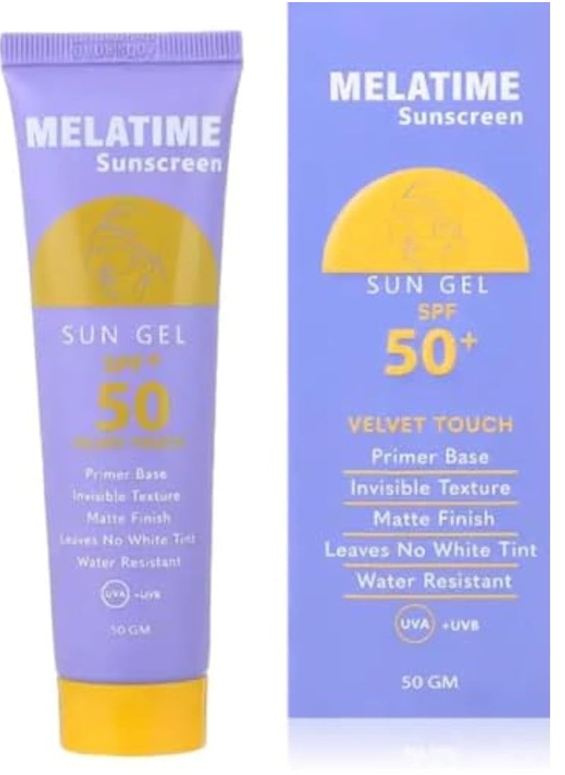 MELATIME Gel Sunscreen Spf 50+ - 50g  - Image 1