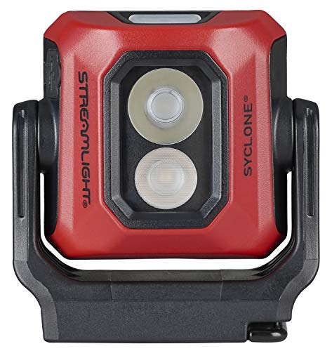 Streamlight 61510 Syclone 400-Lumen USB Rechargeable Multi-Function Compact Work Light, Red - Image 2