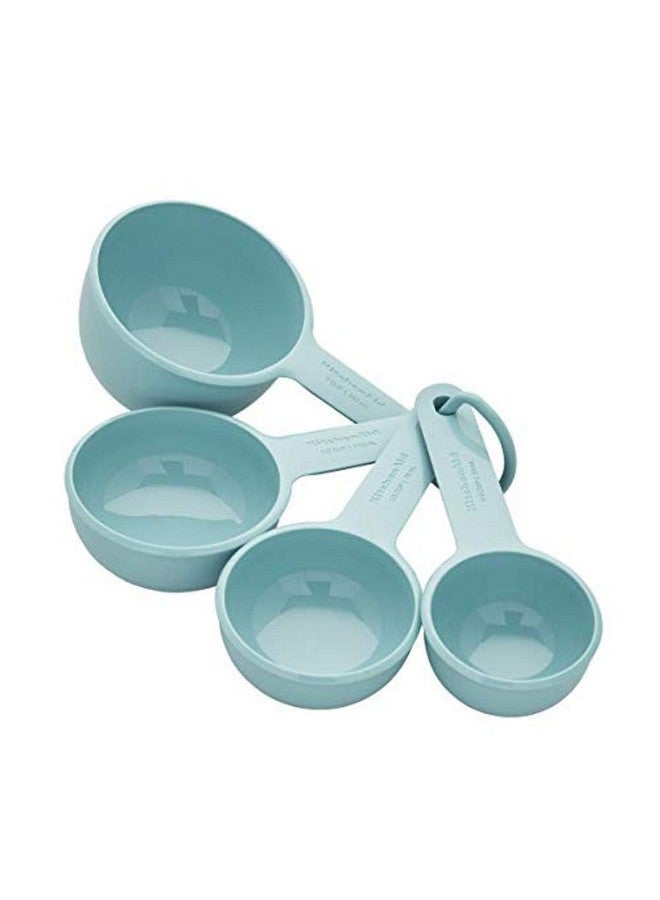 KitchenAid Measuring Cups, Set Of 4, Aqua Sky - Image 1