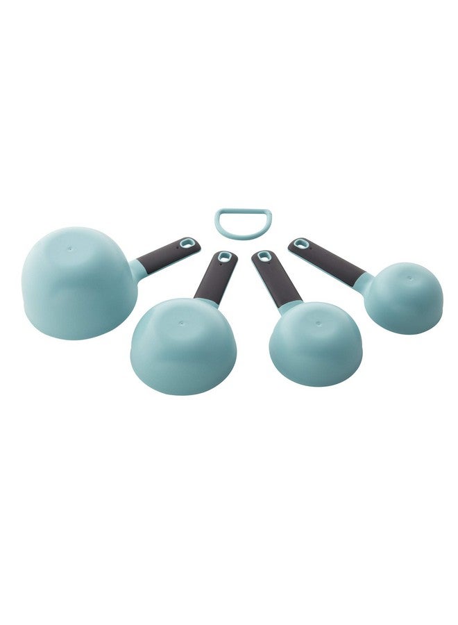 KitchenAid Measuring Cups, Set Of 4, Aqua Sky - Image 3