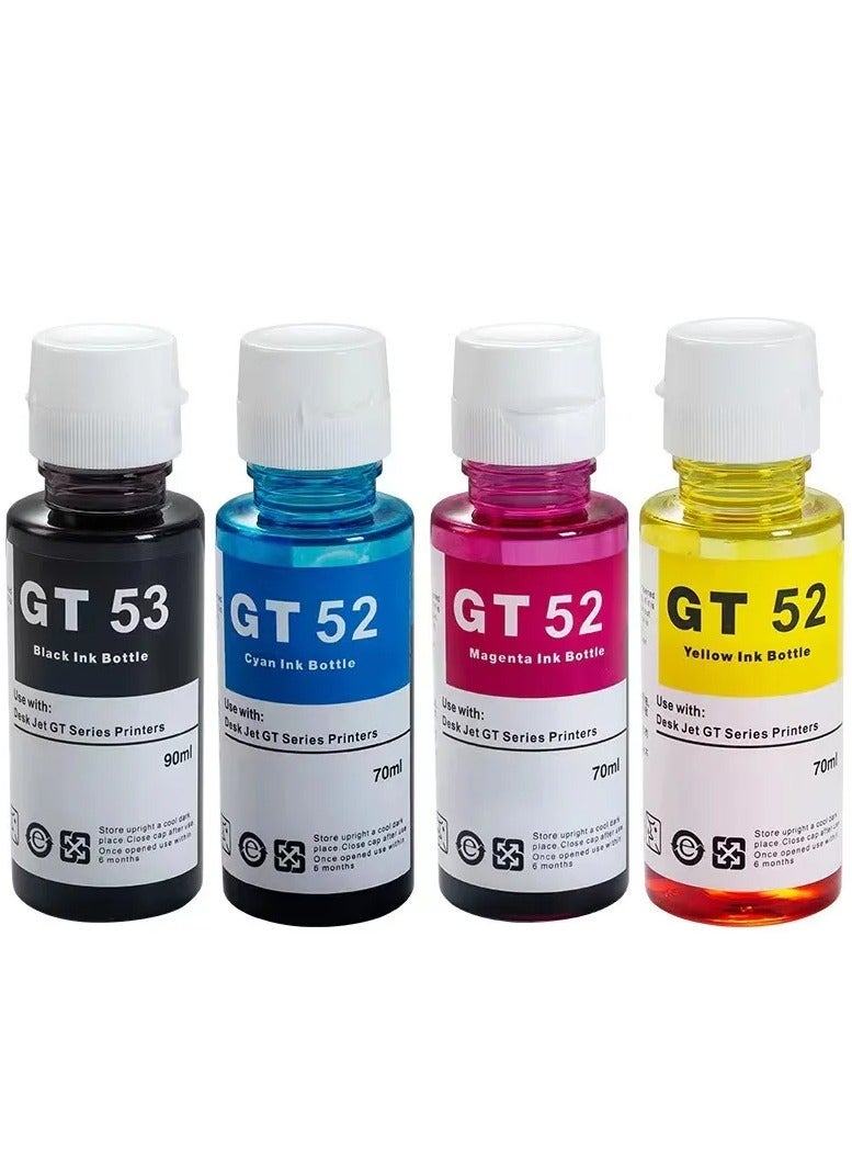general HGT53 and HGT52 Refill Dye Ink Set 4 Colors Black Cyan Magenta Yellow Replacement for Smart Tank GT 5810 5820 110 115 310 315 Inkjet Printers for Home Office Daily Use - Image 5