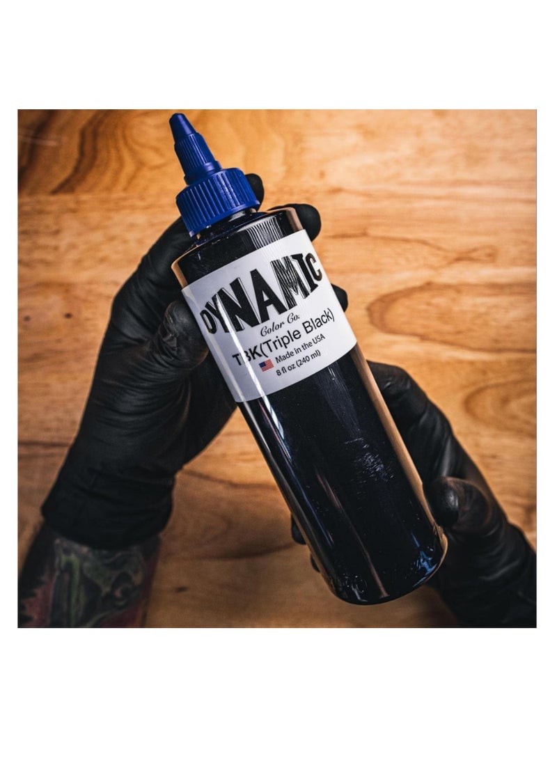 Dynamic - Dynamic Color Co Triple Black Ink Bottle 8oz - Image 1
