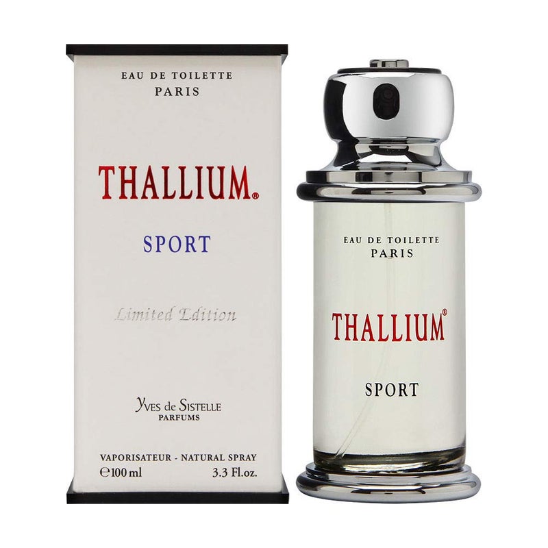 Yves De Sistelle Thallium Sport Limited Edition for Men by Yves De Sistelle 3.3 oz EDT SP - Image 1
