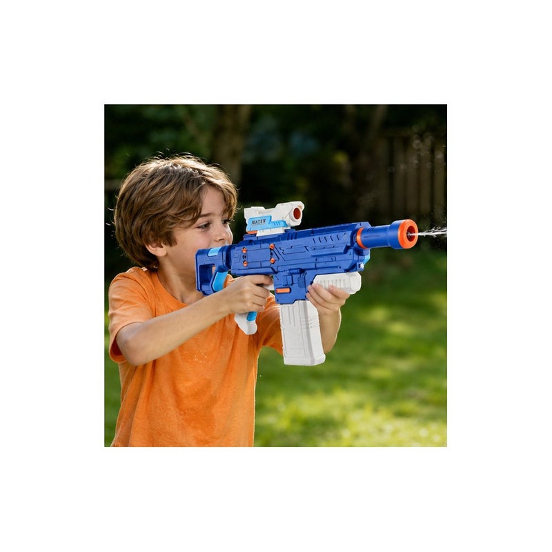 Master Electric Water Gun Toy for Kids, Blue, 500ml Capacity, Range 25-32 Ft - Image 3