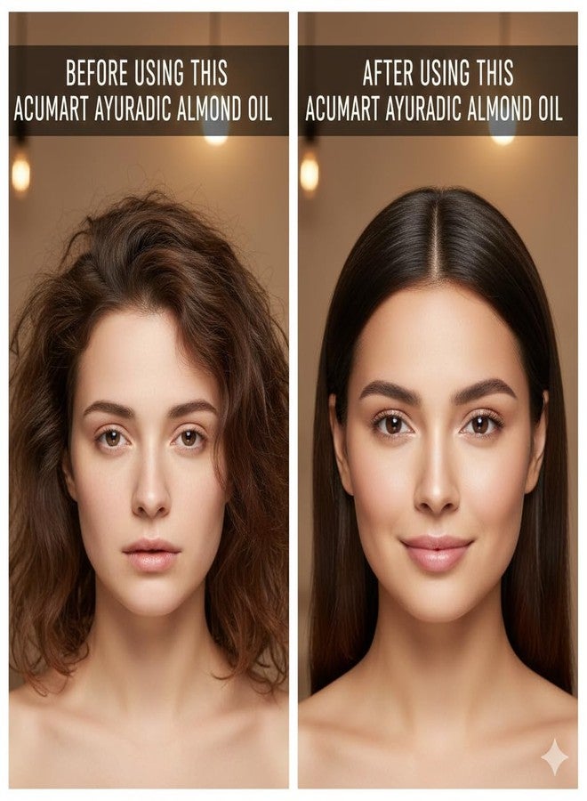 زيت نمو الشعر العشبي الطبيعي من ACUMART Ramdev Ayurvedic مع تركيبة بلسم يُترك على الشعر، 500 مل، لتخفيف التوتر وتغذية فروة الرأس (1) - Image 5