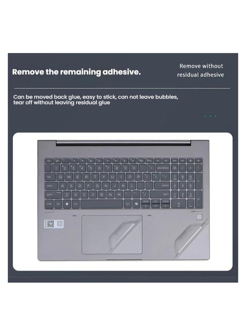 أكمام ملصقات حماية متوافقة مع لابتوب HP Envy x360 2-in-1 14-Fa 2024 مقاس 14 بوصة - أفلام مقاومة للخدوش بتغطية ثلاثية الجوانب مع طبقة عالية الوضوح - Image 5