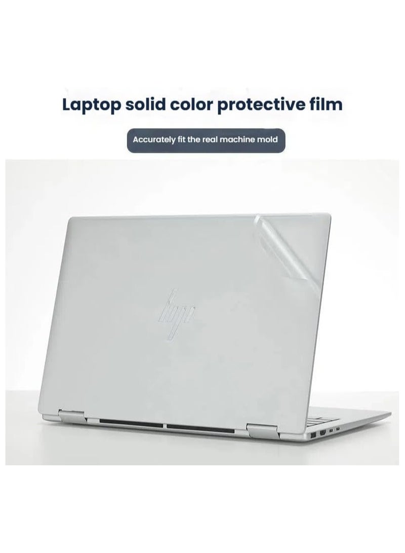 أكمام ملصقات حماية متوافقة مع لابتوب HP Envy x360 2-in-1 14-Fa 2024 مقاس 14 بوصة - أفلام مقاومة للخدوش بتغطية ثلاثية الجوانب مع طبقة عالية الوضوح - Image 2