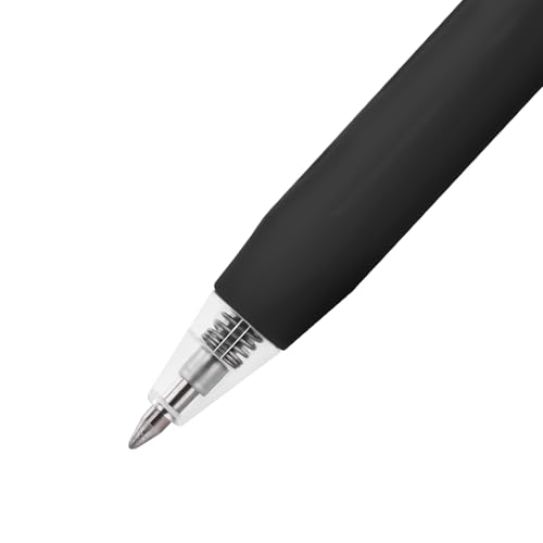 EYEYE G-103 Retractable Gel Pens Black 0.7mm, 50 Pack Medium Point Gel Ink Pens Quick Drying, 0.7 mm Fine Piont Ballpoint Pen Smooth Writing for Office School Supplies - Image 2