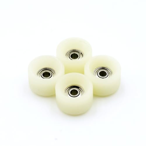 RACOFSB 65D Urethane Fingerboard Wheels Pro Bowl Shape (Beige) - Image 4