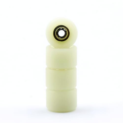 RACOFSB 65D Urethane Fingerboard Wheels Pro Bowl Shape (Beige) - Image 3