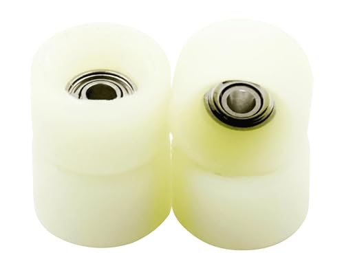 RACOFSB 65D Urethane Fingerboard Wheels Pro Bowl Shape (Beige) - Image 1