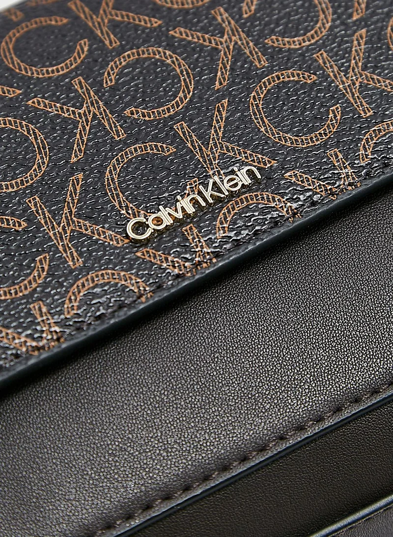 CALVIN KLEIN Monogram Must Mini Crossbody Bag