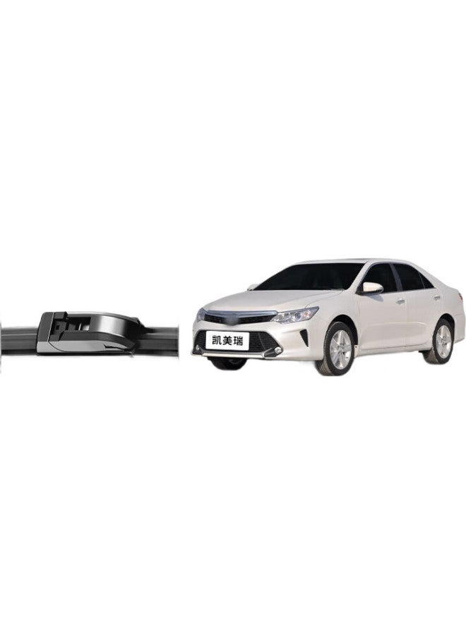 YITU Toyota Camry Dedicated Frameless Wiper Blades, For Camry [2012-2017 Models], Windshield Wipers, Original Size Car Wiper Blades (1 Pair), A-Grade Rubber Strip - Image 1