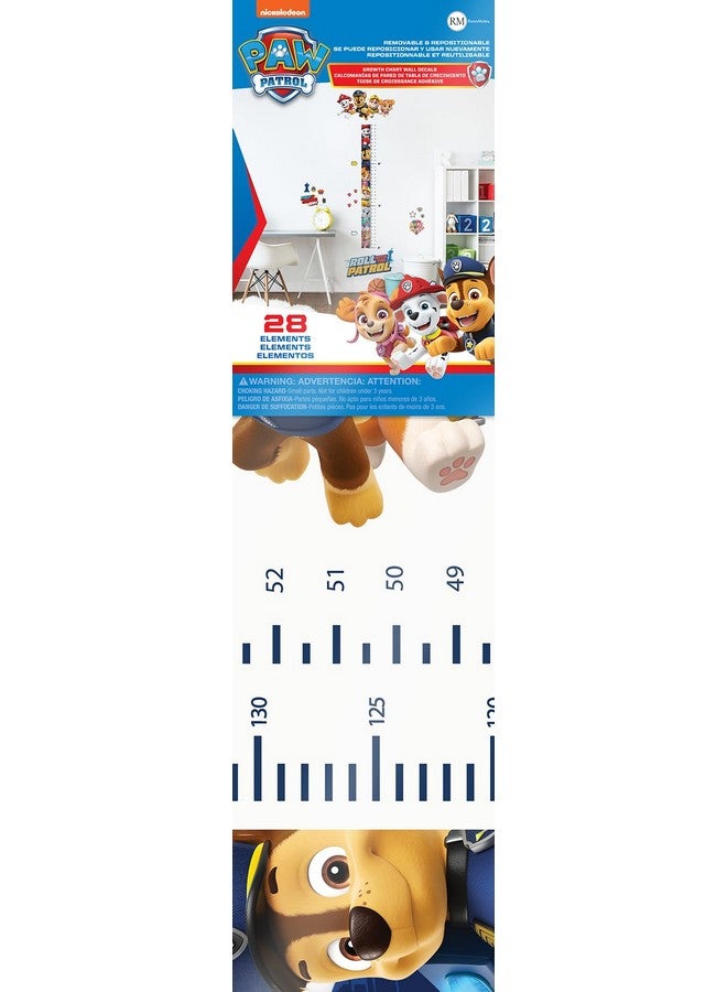 RoomMates Paw Patrol Friends Peel and Stick Growth Chart, RMK5393GC - Image 5