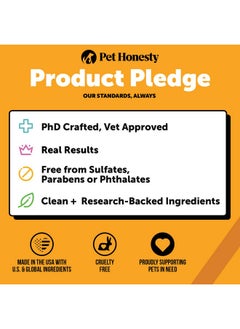 Pet Honesty Dog Allergy Relief AntiItch Shampoo For Dogs And Cats  Dog Skin And Coat Supplement, Itch Relief For Dogs, Moisturizing And Hydrating Coconut Oil + Vitamin E, Deodorizing Coat (16 Oz)  - Image 5