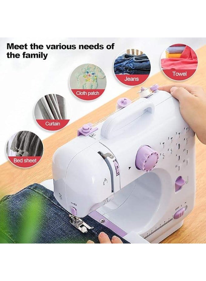 SHOPI Newest Mini Portable Sewing Machine – Compact Handheld Chain Stitch & Embroidery Machine with Walking Foot for Home Tailoring and DIY Projects - Image 4