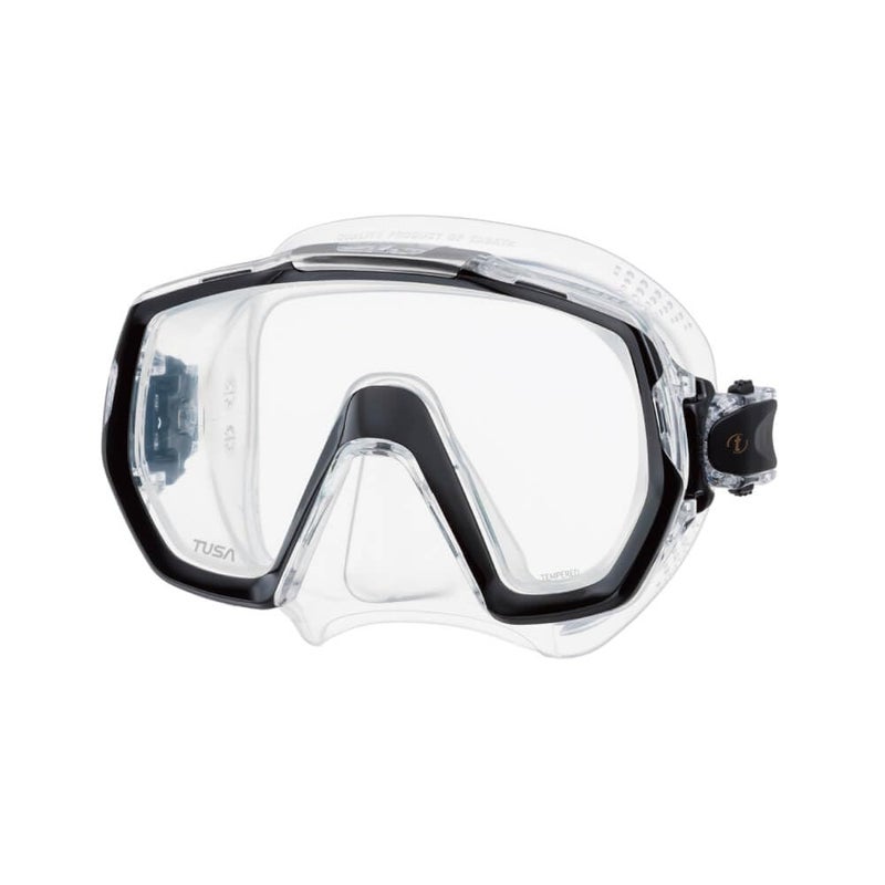 TUSA M1003 Freedom Elite Scuba Diving Mask Black - Image 2