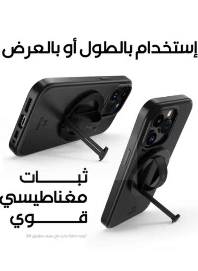 ماس مسكة Arch ماج سيف مع ستاند من ماس أسود - Image 2