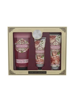 AAA Bath  Body Collection  Shower Gel 200ml Hand Cream 60ml  Body Cream 130ml Rose Petal