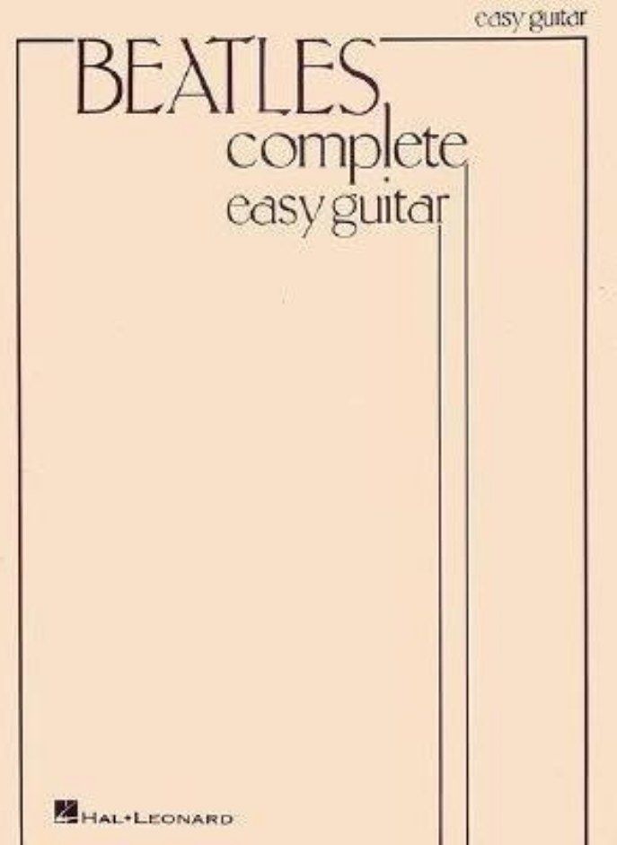 BEATLES COMP EASY GUITAR