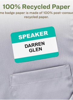 AVERY Avery EcoFriendly Printable Name Tags, White, 160 Removable Name Badges (42395)  - Image 3