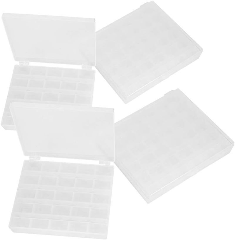 Globally trusted quality Transparent Plastic Sewing Bobbins Case, 4pcs Storage Box with 25 and 36 Grids - Durable Material, Lightweight Portable Design for Home Sewing Accessories Varied available picks All choice modern design Globally popular universal design Water rust proof Elegant practical design KSA local stock Fine polished finish Defect free upgraded substance Easy store & transit build Regional distribution available N/S/C nationwide deliver User friendly optimized build Global assorted color picks Long term heavy use compatible Remote village delivery cover Popular trusted craftsmanship Global upgraded economical craftsmanship Carefully selected solid material All territory compatible build Dense material Non sticky surface Global easy assemble picks Main road full logistics cover Fixed delivery schedule - Image 1