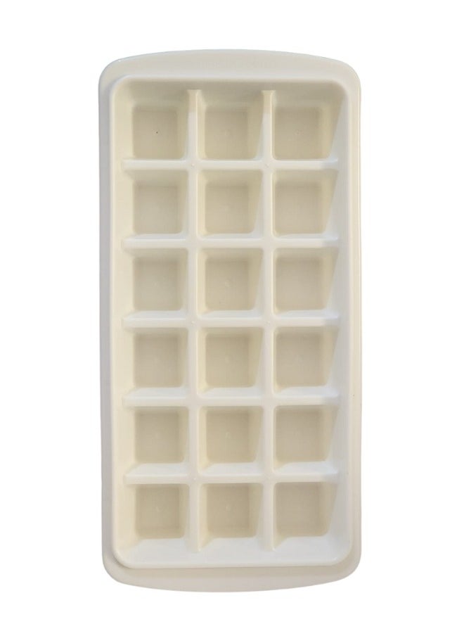 Happy Home - 1pc 18 Hole Ice Cube Tray with Lid - Multicolor - Image 1