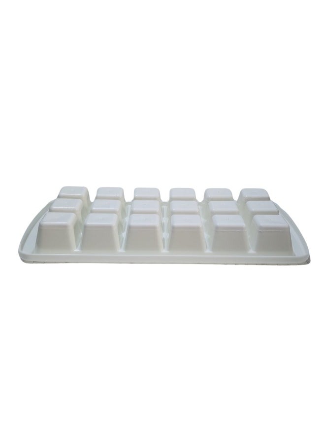 Happy Home - 1pc 18 Hole Ice Cube Tray with Lid - Multicolor - Image 1